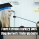 Funza Lushaka Bursary 2025 Requirements Undergraduate