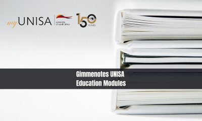 Gimmenotes UNISA Education Modules