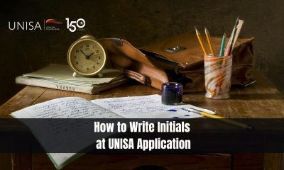 How to Write Initials at UNISA Application