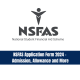 NSFAS Application Form 2024