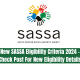 New SASSA Eligibility Criteria 2024