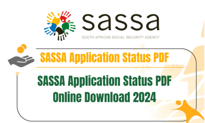 SASSA Application Status PDF Online Download 2024