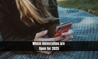 Which Universities are Open for 2025