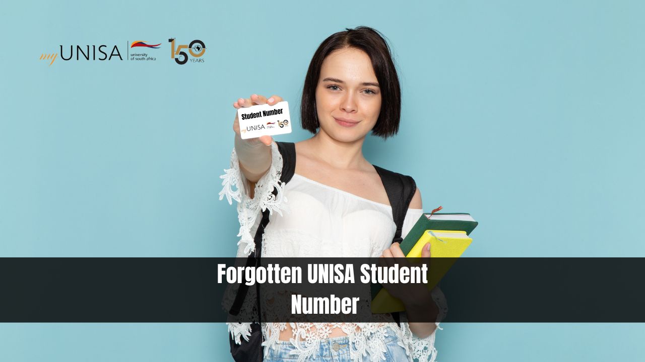 Forgotten UNISA Student Number