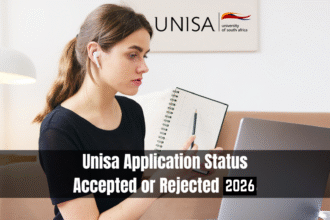Unisa Application Status Accepted or Rejected 2026
