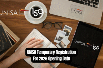 UNISA Temporary Registration For 2026 Opening Date