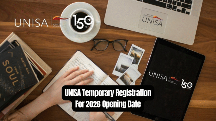 UNISA Temporary Registration For 2026 Opening Date