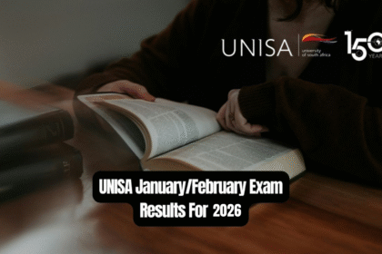 UNISA January/February Exam Results For 2026