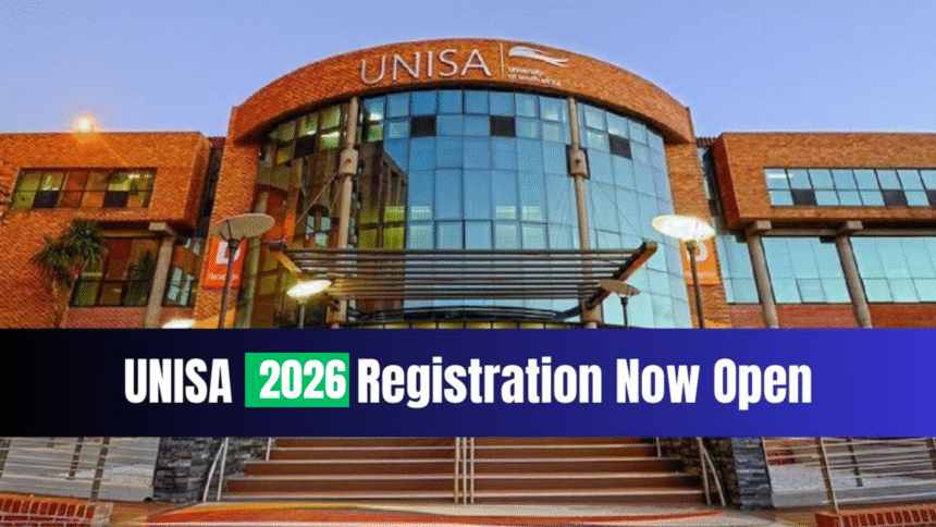 Unisa 2026 Registration Now Open