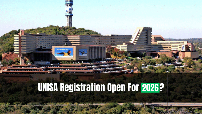 UNISA Registration Open For 2026?