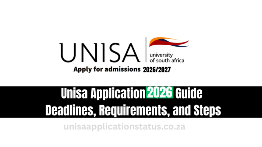 Unisa Application 2026 Guide | Deadlines, Requirements, and Steps