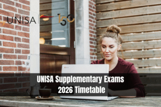 UNISA Supplementary Exams 2026 Timetable