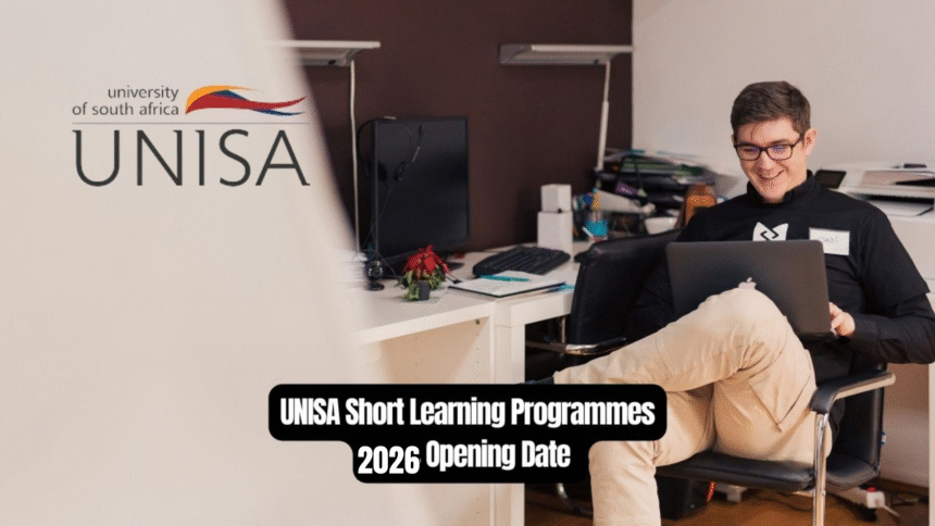UNISA Short Learning Programmes 2026 Opening Date
