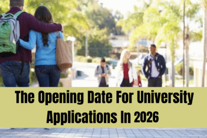The Opening Date For University Applications In 2026