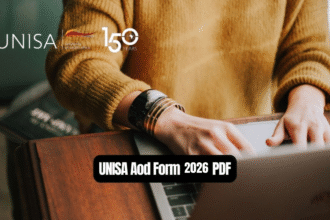 UNISA Aod Form 2026 PDF