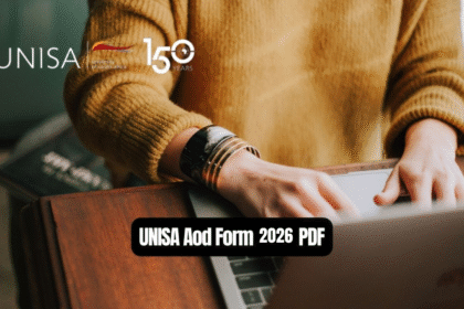 UNISA Aod Form 2026 PDF