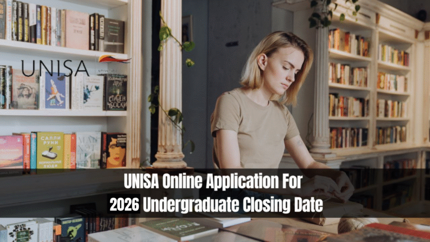 UNISA Online Application For 2026 Undergraduate Closing Date