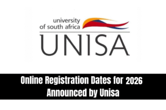 Online Registration Dates for 2026 Announced by Unisa