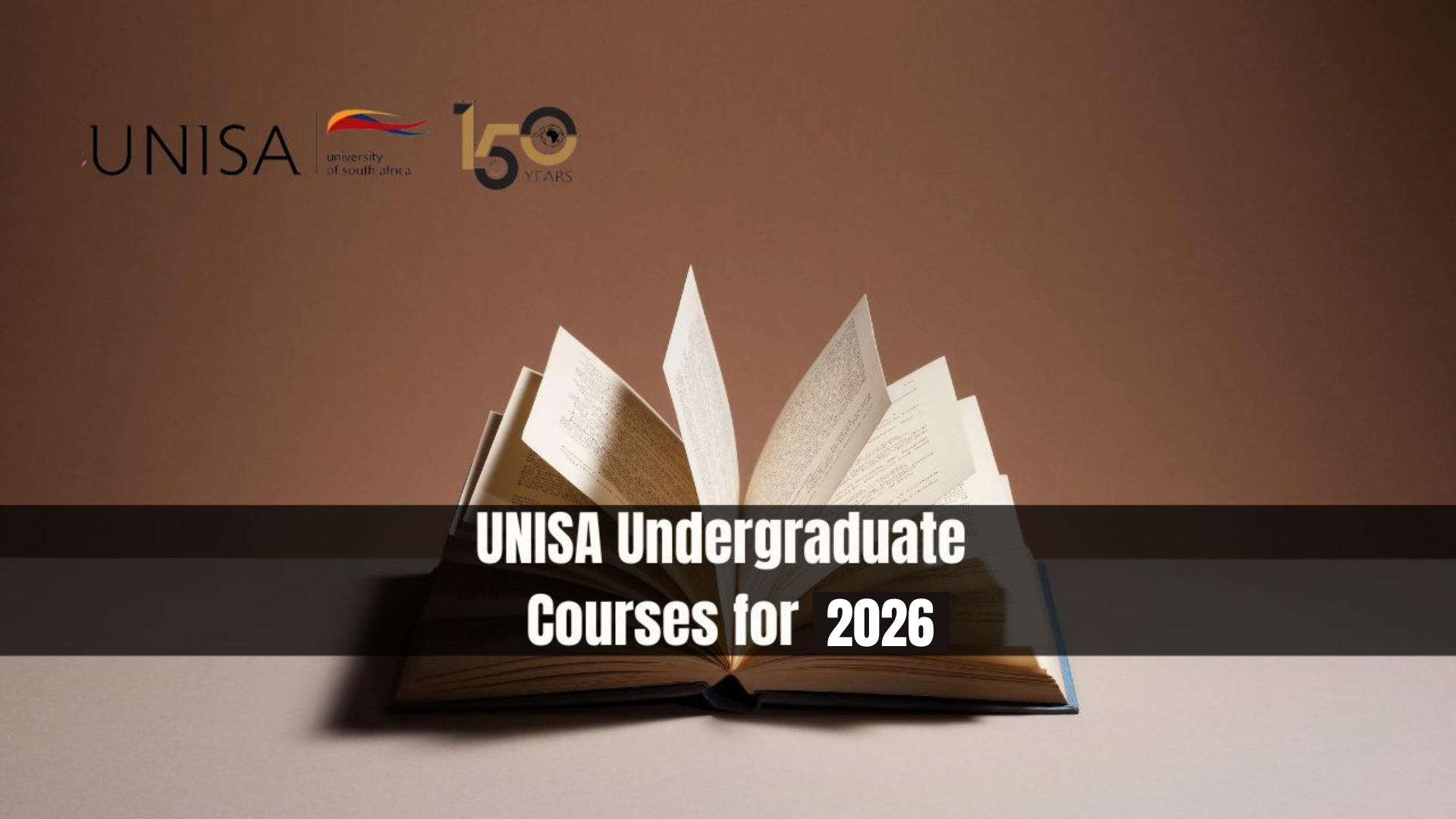 UNISA Undergraduate Courses for 2026