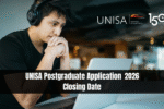 UNISA Postgraduate Application 2026 Closing Date