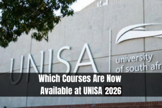 Which Courses Are Now Available at UNISA 2026