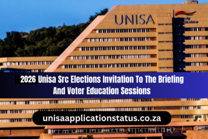 2026 Unisa Src Elections Invitation To The Briefing And Voter Education Sessions