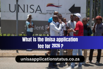 What is the Unisa application fee for 2026?
