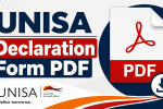 UNISA Declaration Form PDF