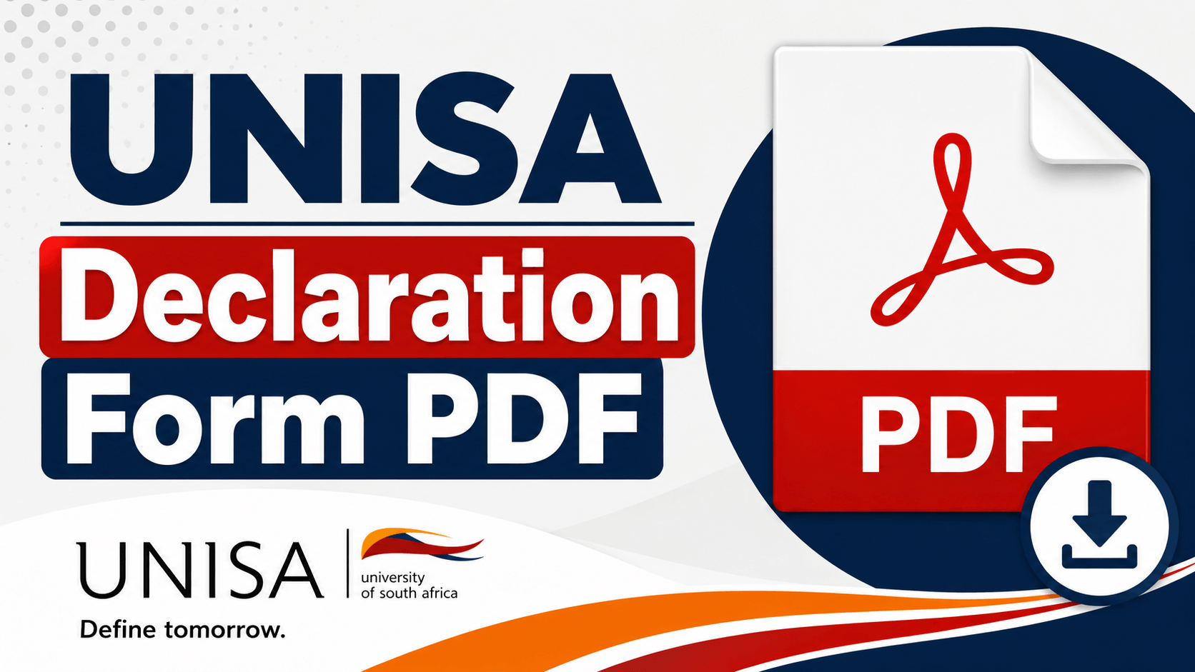 UNISA Declaration Form PDF