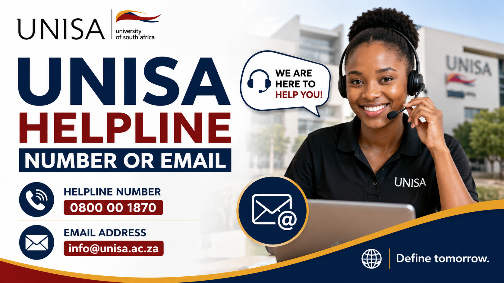 UNISA Helpline Number or Email