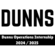 Dunns Operations Internship 2024/2025