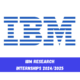 IBM Research Internships 2024/2025