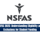 NSFAS 2025: Understanding Eligibility and Exclusions for Student Funding