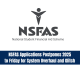 NSFAS Applications Postpones 2025 to Friday for System Overhaul and Glitch