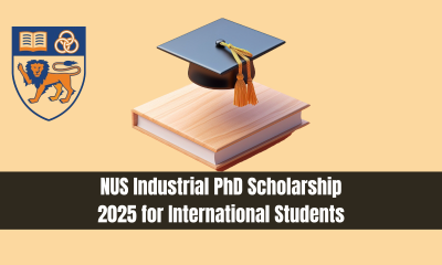 NUS Industrial PhD Scholarship 2025 for International Students