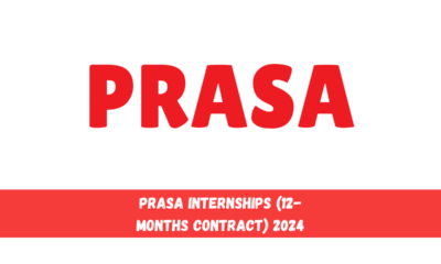 PRASA Internships (12-Months Contract) 2024