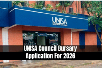UNISA Council Bursary Application For 2026