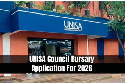UNISA Council Bursary Application For 2026