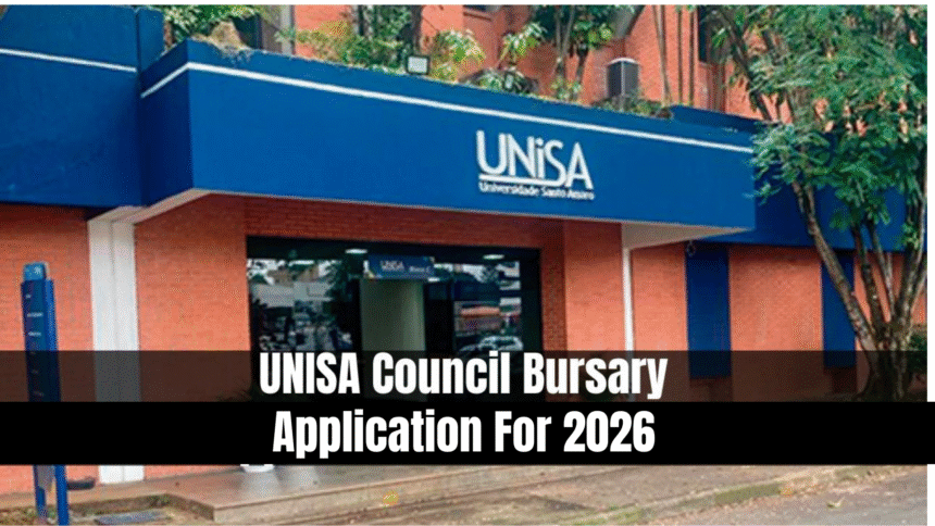 UNISA Council Bursary Application For 2026