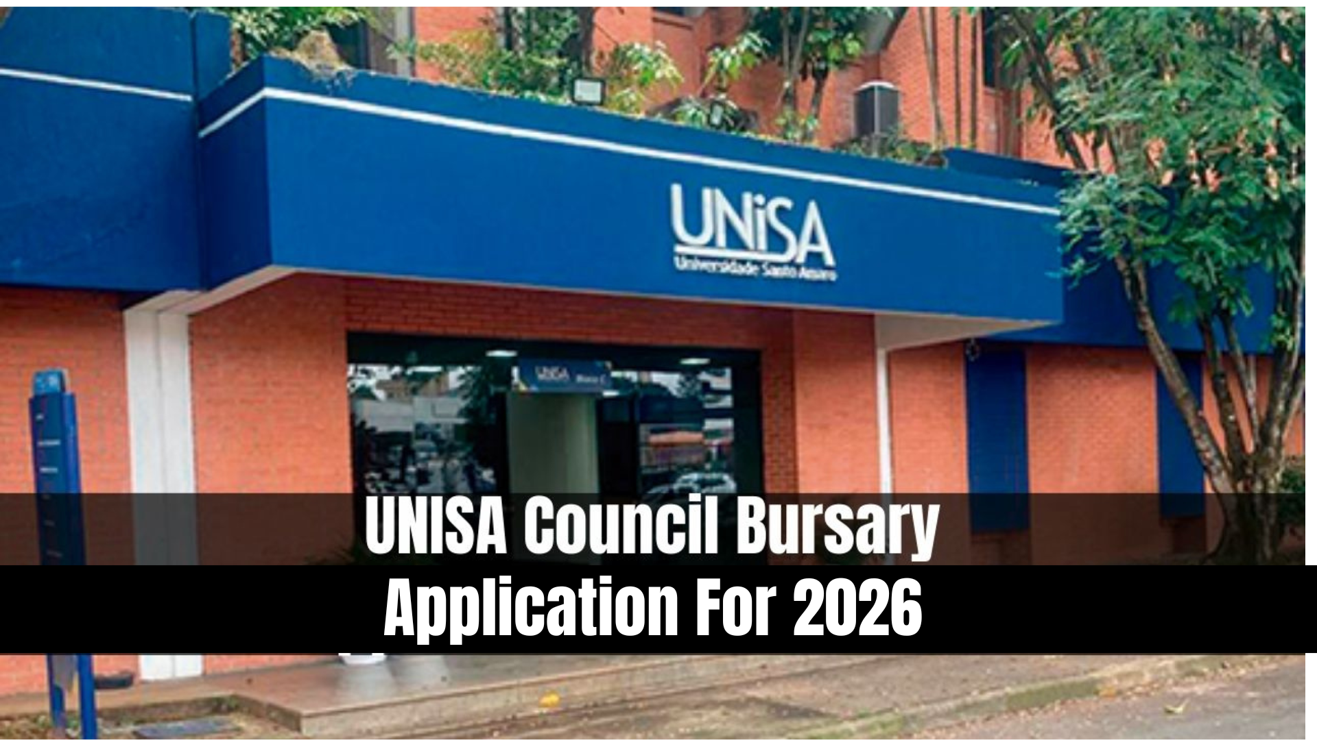 UNISA Council Bursary Application For 2026