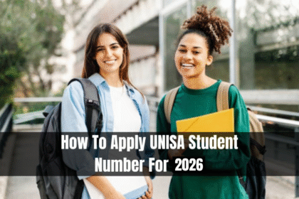 How To Apply UNISA Student Number For 2026