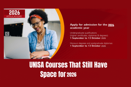 UNISA Courses That Still Have Space for 2026