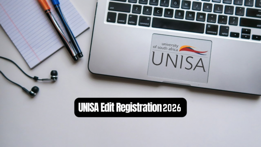 UNISA Edit Registration 2026