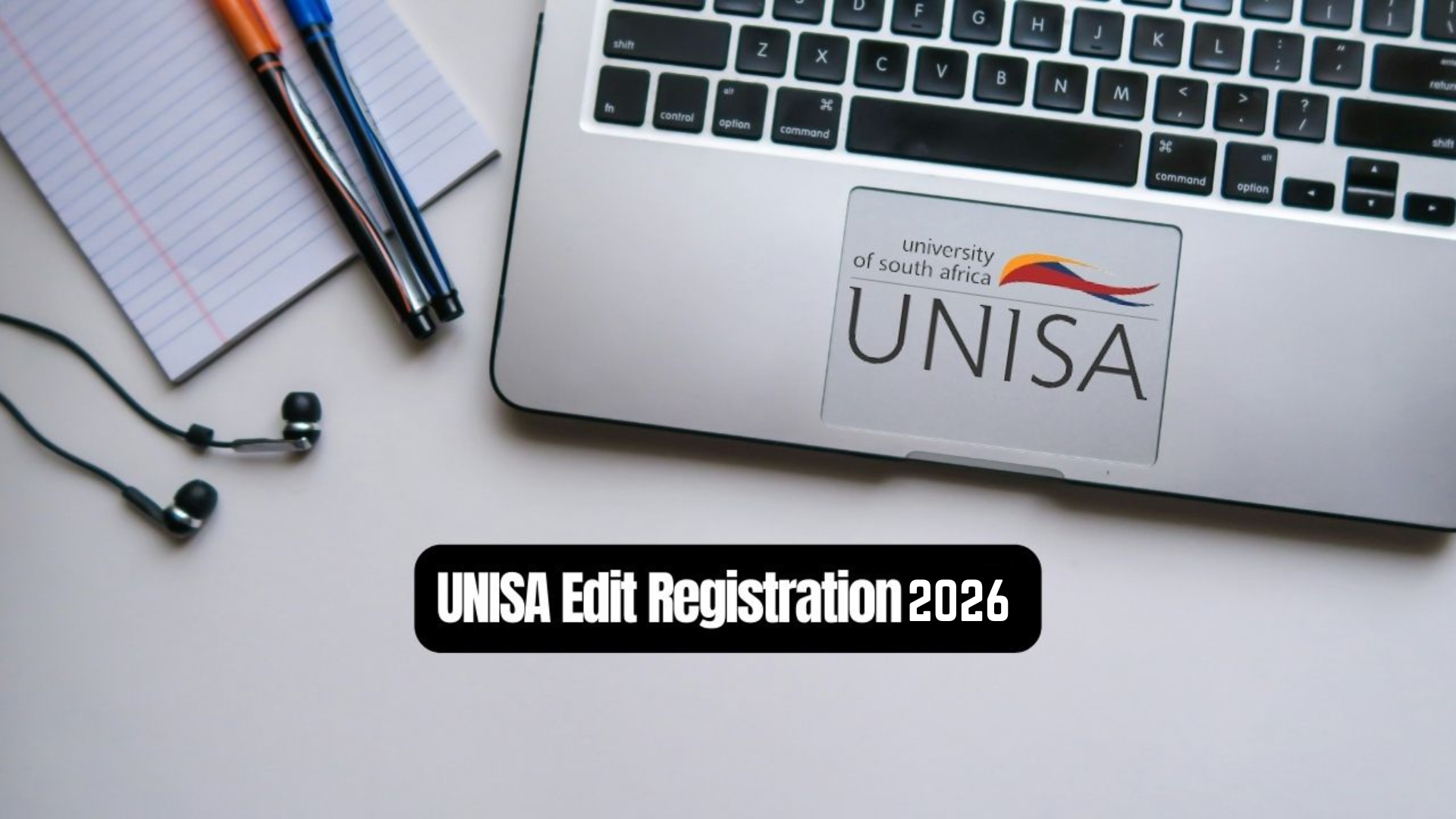 UNISA Edit Registration 2026
