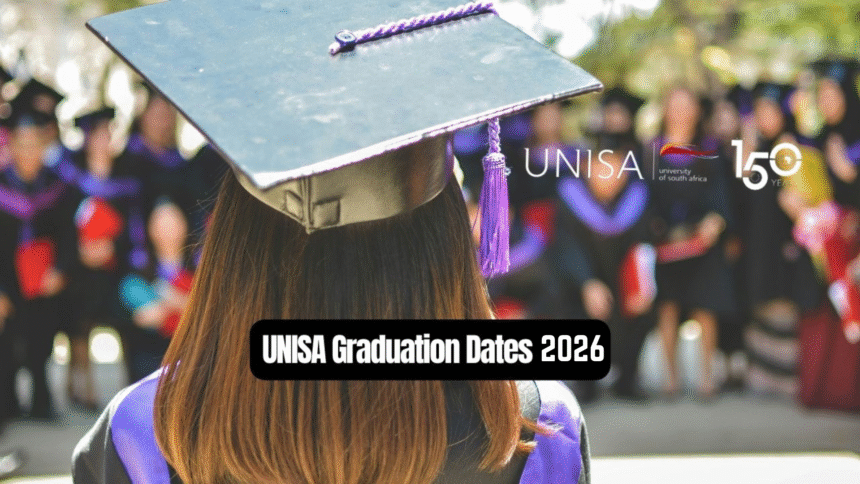 UNISA Graduation Dates 2026