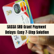 SASSA SRD Grant Payment Delays