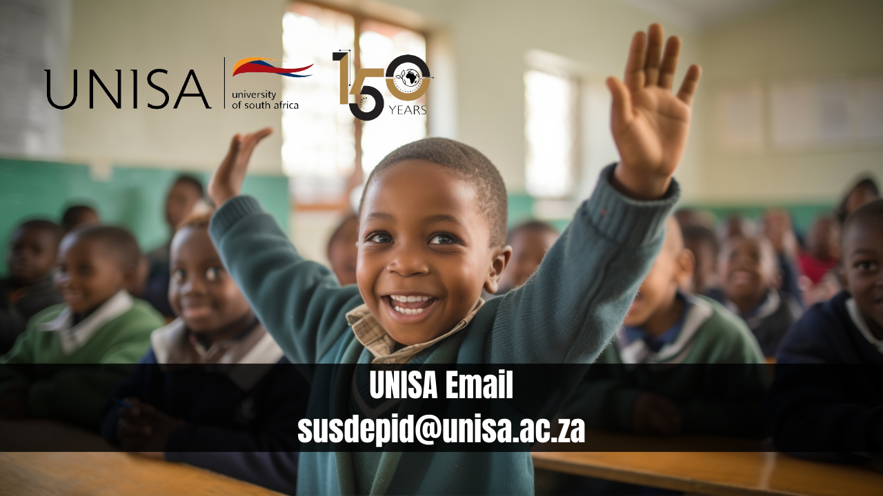 UNISA Email susdepid@unisa.ac.za