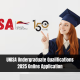 UNISA Undergraduate Qualifications 2025 Online Application