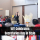 VUT Celebrates Secretaries Day in Style