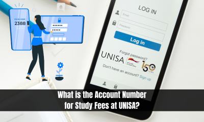 What is the Account Number for Study Fees at UNISA?